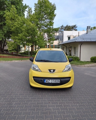 Peugeot 107 cena 7500 przebieg: 99743, rok produkcji 2007 z Warszawa małe 46